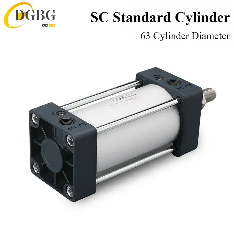 SC Standard Sylinder three-axis three-guide cylinder guide bracket pneumatic guide post SC32 40 50 63-50 75 100 200 300 400 500