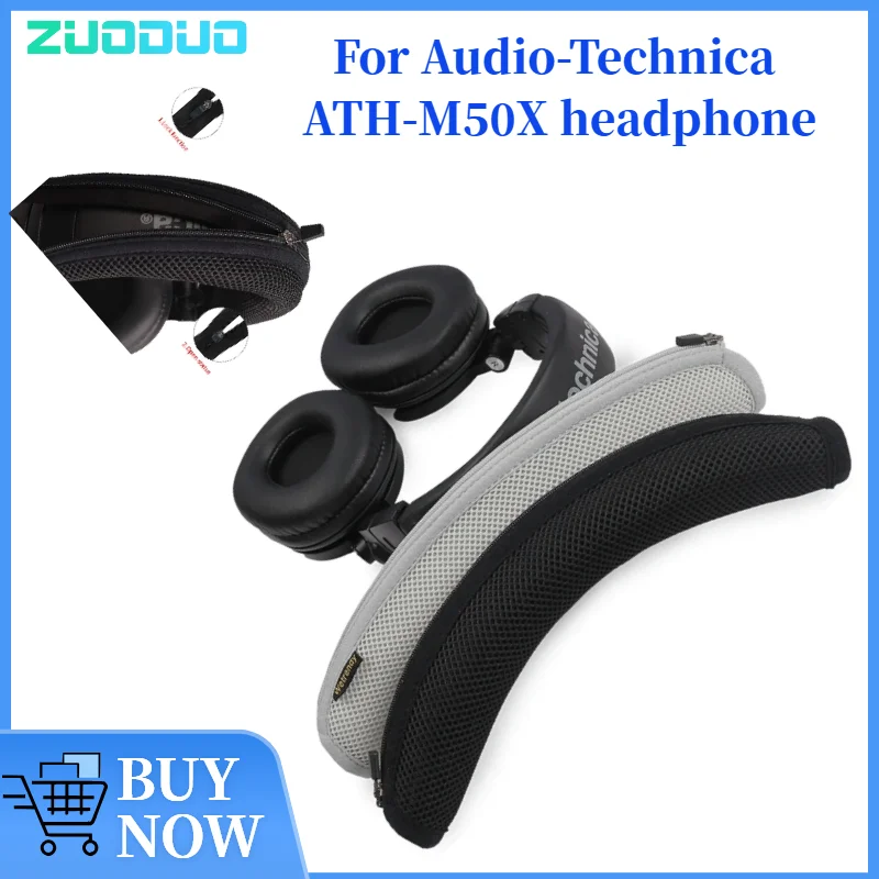 

ZUODUO Replacement Headband Cover for Audio-Technica ATH-M50X Headphones Protective Headband Case