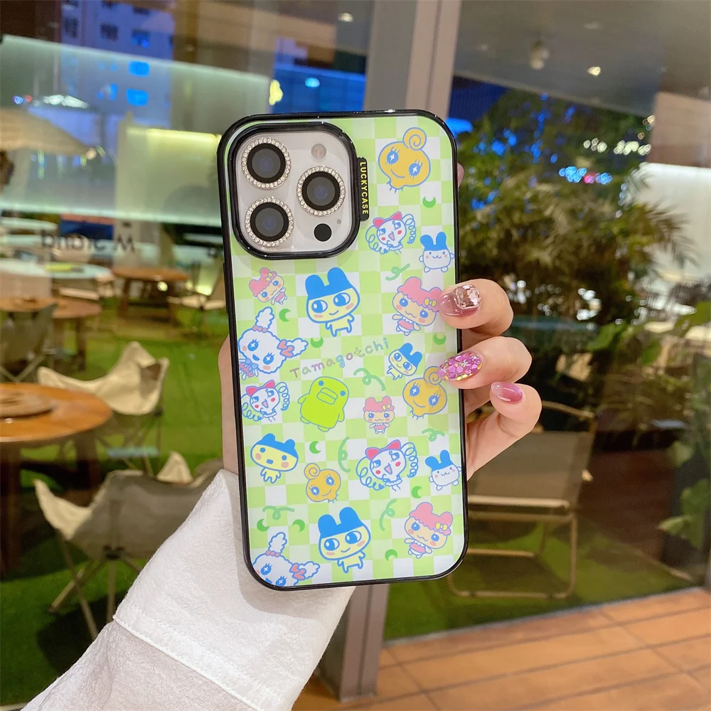 

New Cute cartoon INS Stylish Funny Phone Case For iPhone 12 13 14 15 16 Pro Max 16 pro Fundas Lovely Anti-fall Protective cover