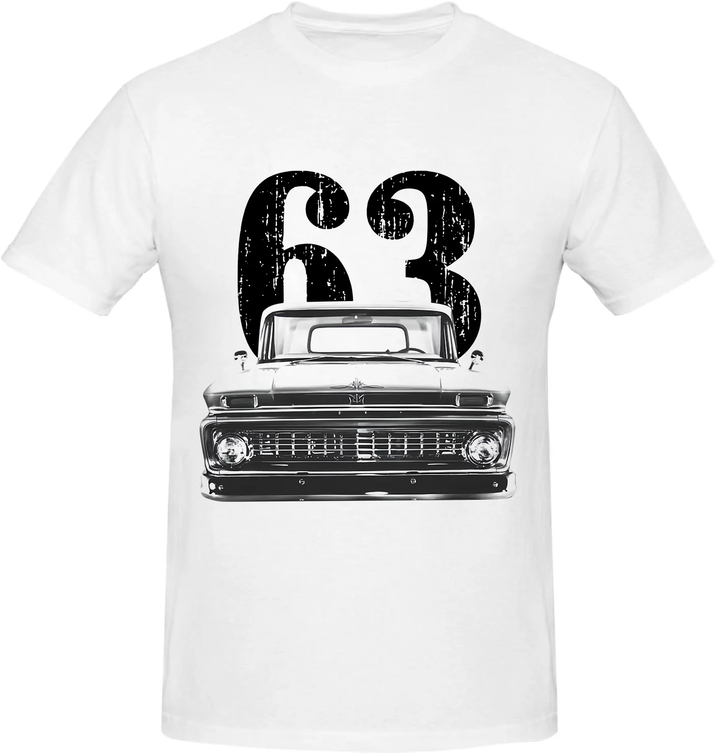 1963 C10 Pickup Truck Front Grill View with Year T Shirt