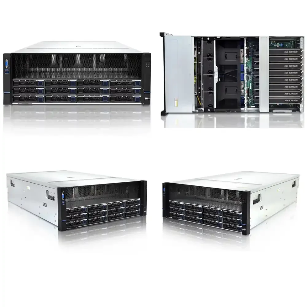 for TTY TG659V3 AI Server 4U GPU Server for Cloud Gaming Massive Model Inference Human Pose Estimation Deep Learning Training
