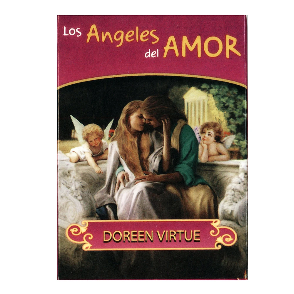 

Los ángeles del amor Oracle Cards in Spanish with Keywords on Cards