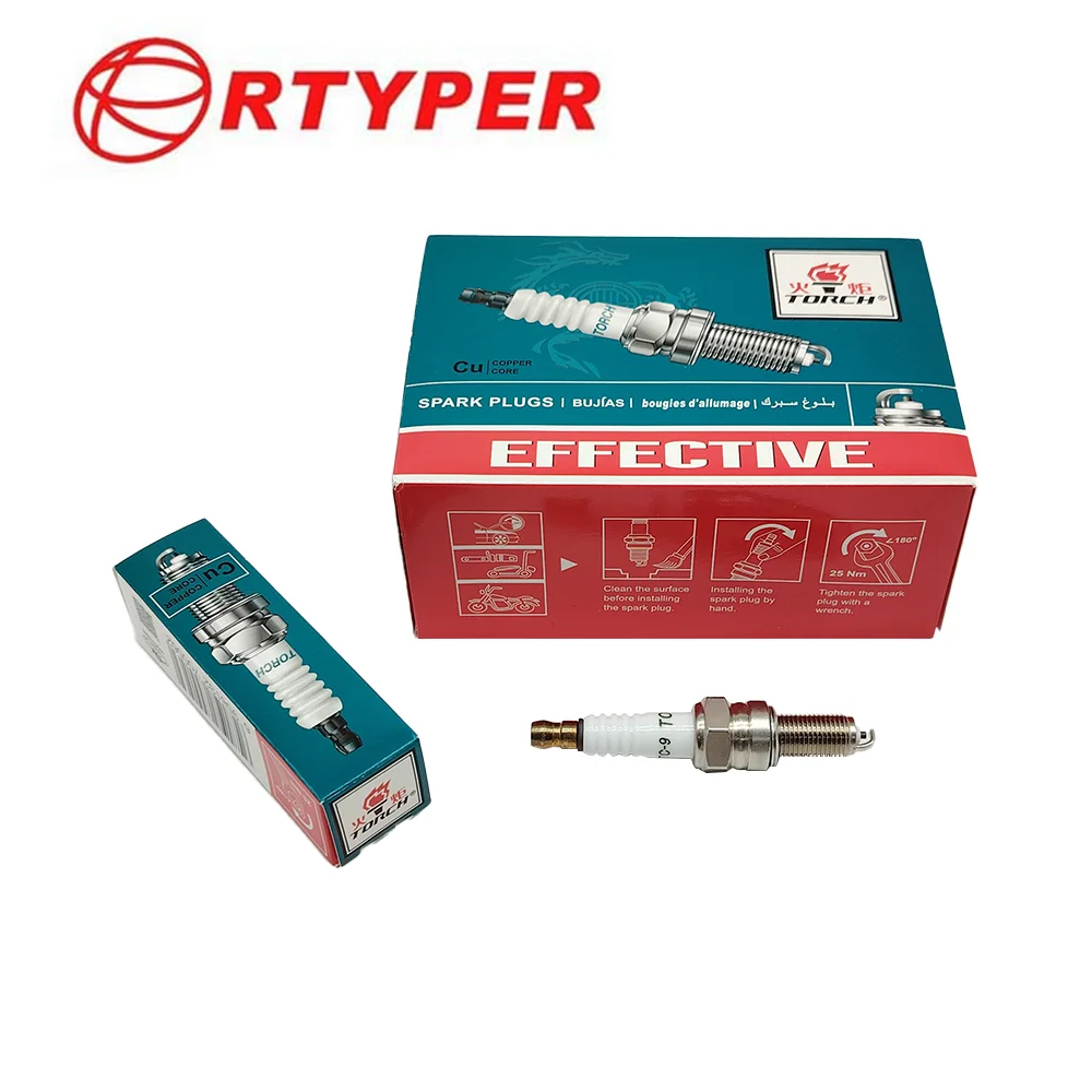 TORCH B7RTC-9 Spark Plug For NGK CPR7EA9 (3901) Spark Plug, for BOSCH UR5DC Spark Plug, for CHAMPION RG6YC Motorcycle Bajaj