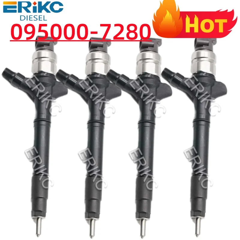 

095000-7280 Fuel Injector 095000-7280 for Toyota Corolla Verso 2.2 2AD-FTV Engine 095000-7280 0950007280