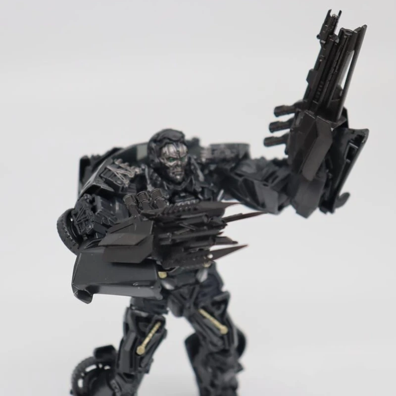 Imagem -05 - Grande Head Gun Arma Back Armor Upgrade Kit para Transformation Studio Series Ss11 Lockdown Action Figure Acessórios 3d