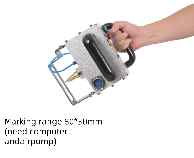 

Portable Number Handheld Dot Pin Engraving Machine Metal Pneumatic Desktop Marking Machine Name Card Id Card Engraving Machine