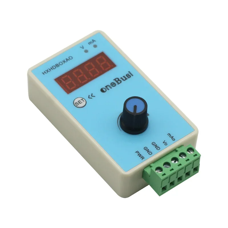 DC15 -27V Adjustable Handheld Current Voltage Signal Generator 1 Channel Output Simulator Micro USB 5V Power Supply Module NEW