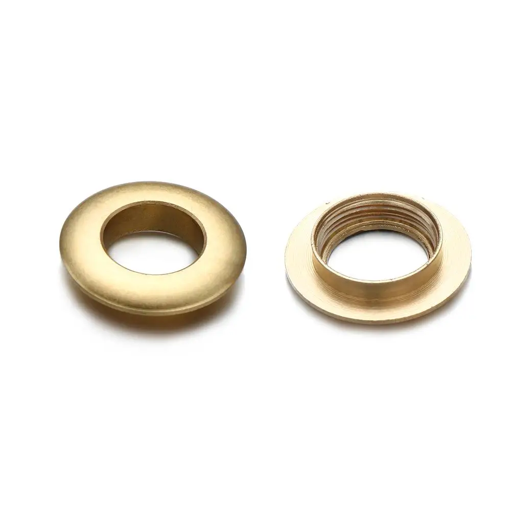 DIY Leather Accessories Clothes Decoration Brass Eyelets Grommets Washer