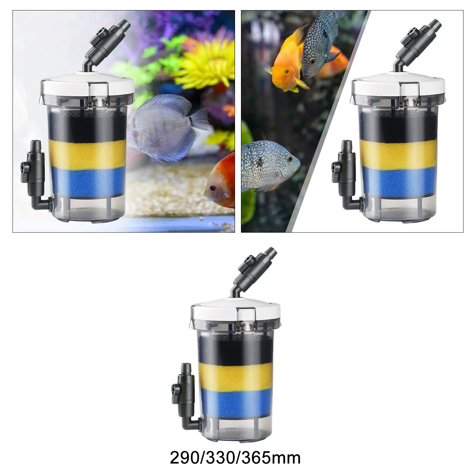 Turtle Tank Filter Aquarium Power Filter Internal Adjustable Flow Multipurpose Equipment Fish Tank Filter Aquarium Filter