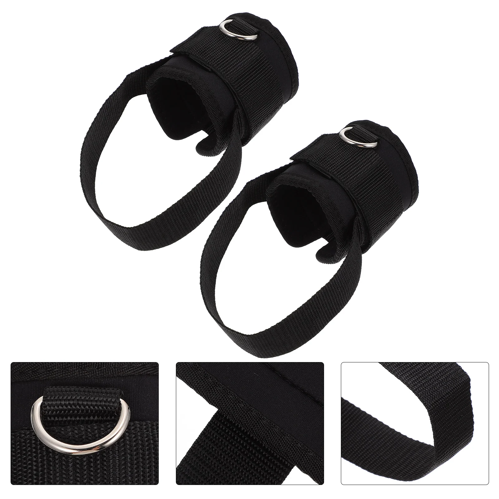 

Ankle Buckle Fitness Clasp Cuffs Protector Training Strap Supplies Sports Workout Band Ring