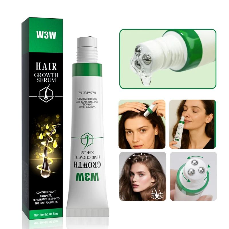 

Hair Growth Serum Anti Hair Loss Effective Grow Thicker Hair Serum Scalp Massage Biotin Fast Hair Growth Oil For Hair Growth