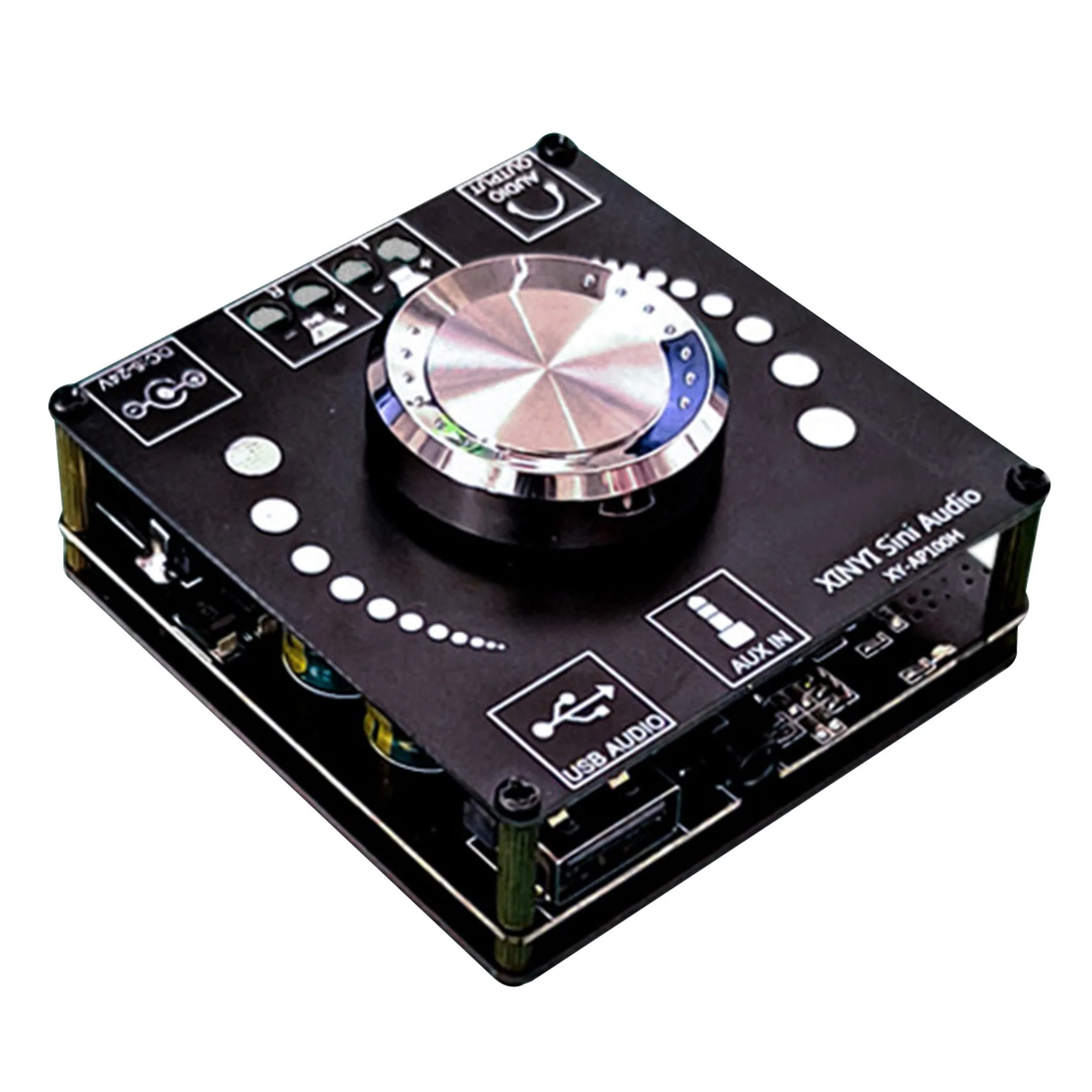 

XY-AP100H 100W+100W Dual TPA3116D2 Bluetooth 5.0 Stereo Audio Digital Power Audio Amplifier Board AMP Amplificador AUX