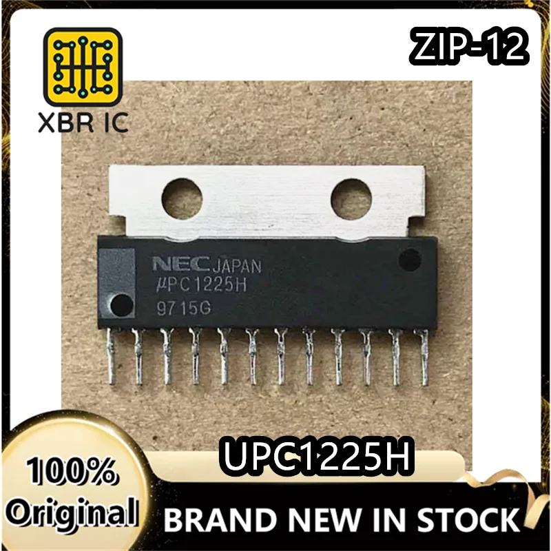 

(12/30 pieces) UPC1225H UPC1225 ZIP-12 Audio Power Amplifier IC Chip Brand New Original Genuine Spot Fast Delivery
