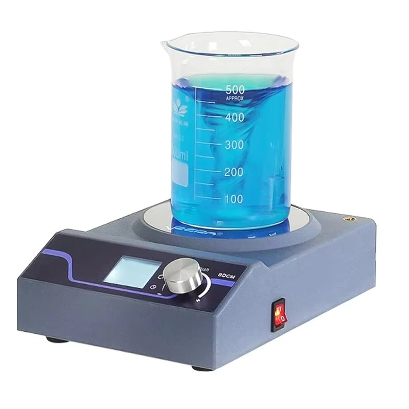 

Digital Magnetic Stirrer W/Timer Magnetic Mixer W/LCD Display Lab Stirrer W/Stir Bar (NO Heating)