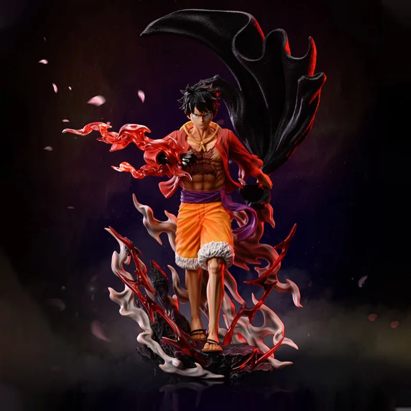 

Цельная фигурка Луффи 70 см, большой размер, остров призраков, маршевая поза Ryou Luffy Gk, модель из ПВХ, стоячий тип, украшение для рабочего стола Ornam