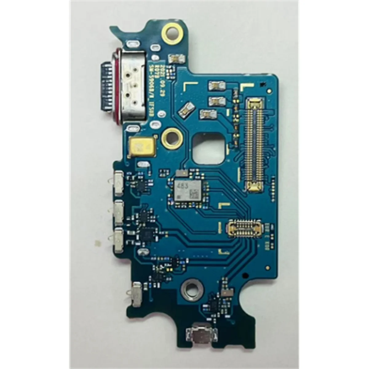 لوحة منفذ شحن 3C جديدة لـ S22 Plus Ultra S906 USB موصل شحن كابل إصدار الاتحاد الأوروبي