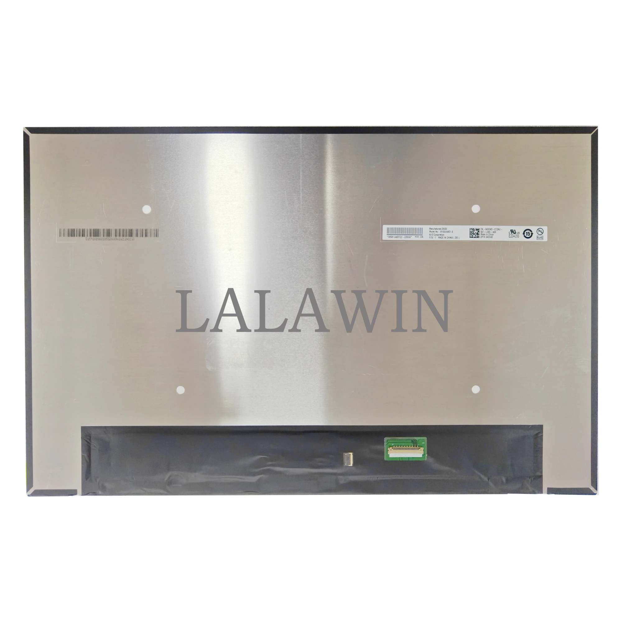 

B160UAK01.6 Panel Matrix Laptop LCD screen IPS 16.0'' Original 1920x1200 Display