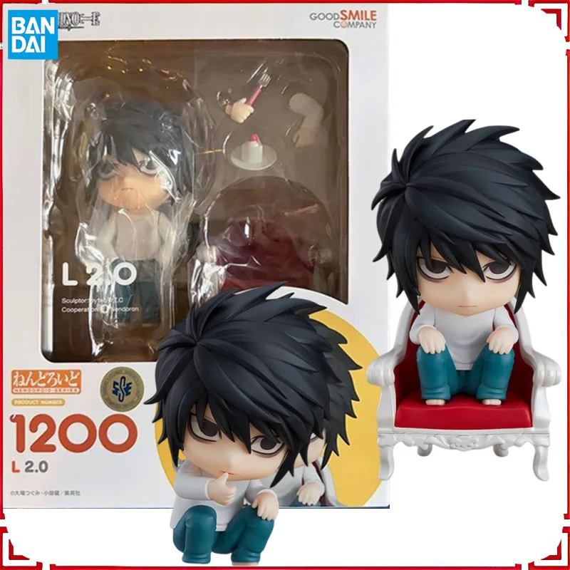 Figura de acción de anime GSC Nendoroid Genuine DEATH NOTE L2.0, modelo coleccionable y articulado, juguete de regalo para fanáticos y coleccionistas del anime.