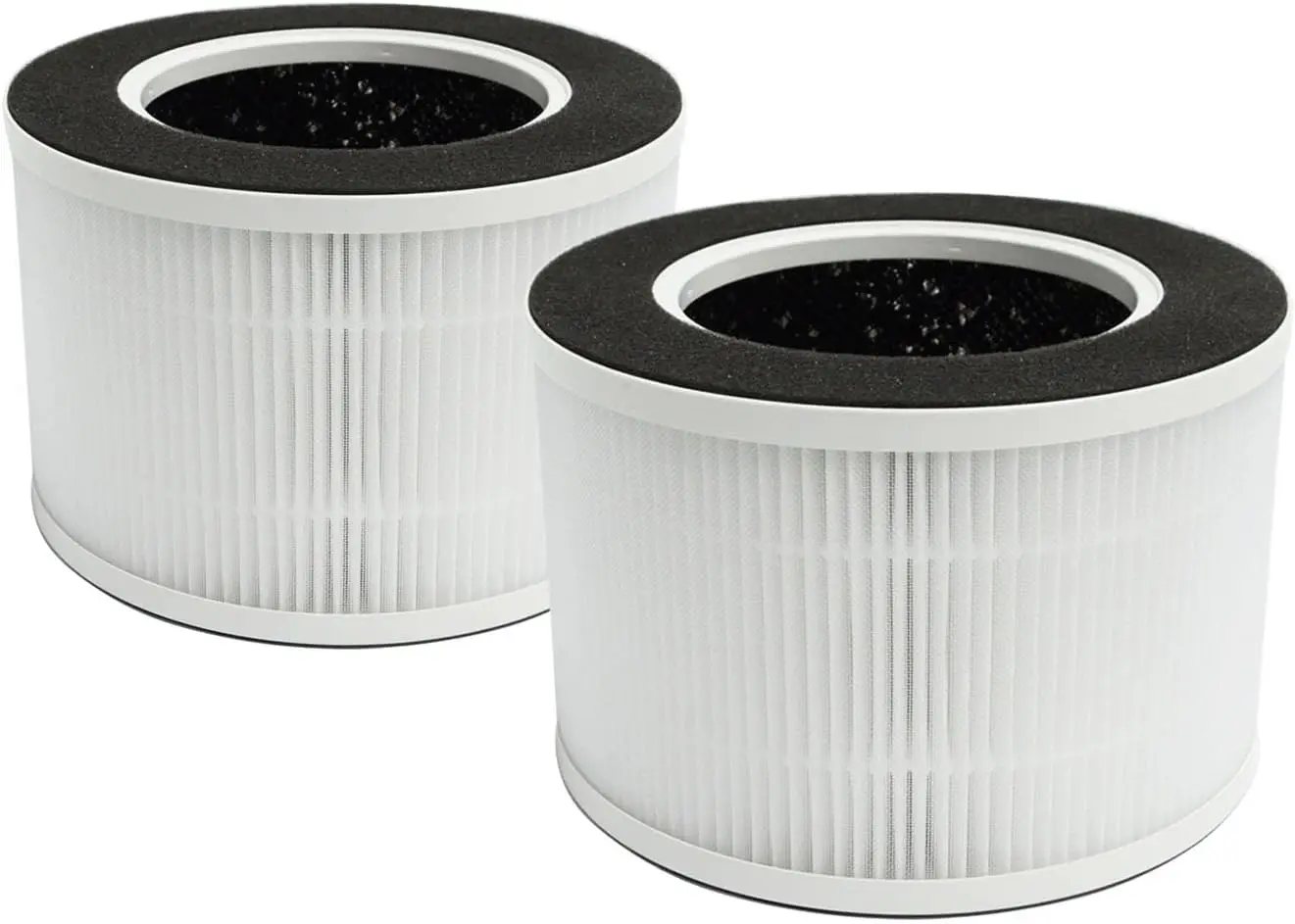 

Replacement Filters Compatible with TREDY TD-1500 & TD-1500BM Air Purifier,2-Pack H13 HEPA Activated Carbon 2-in-1 4-Sta Fi