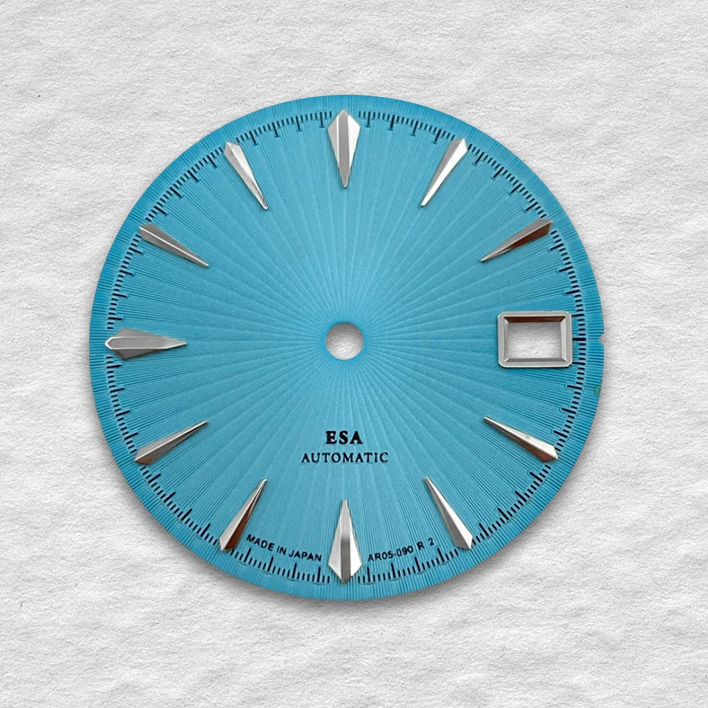 28.5mm S Logo Cocktail Dial Suitable for Nh35 Automatic Movement Gradient Dial Watch Modification Accessories