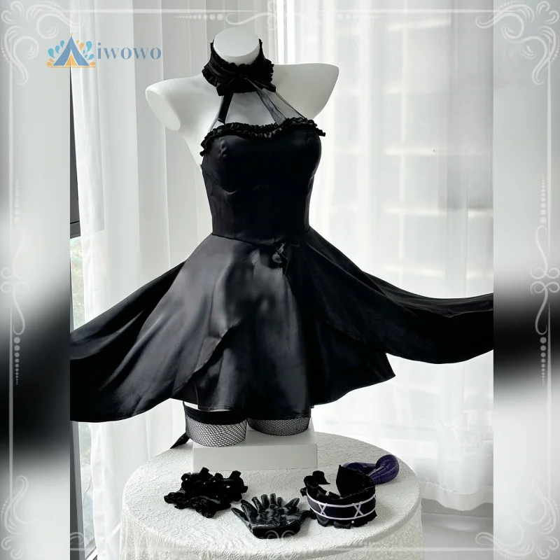 

Аниме DATE A LIVE Tokisaki Kurumi Косплей Костюм маленького дьявола Парик Униформа Хэллоуин Карнавальная вечеринка Женская одежда Новая