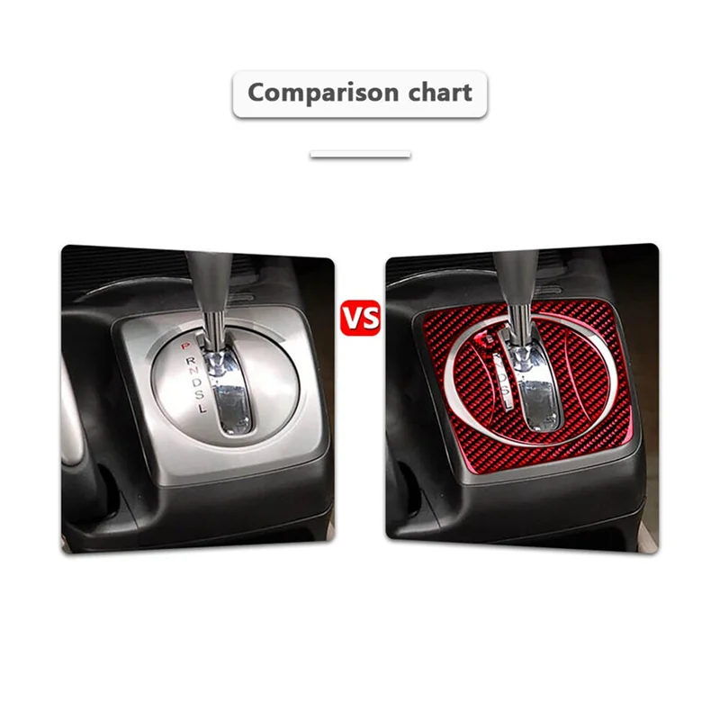 

Automatic Gear Shift Cover Trim For Honda Civic 2006-2011 8Th Replacement Accessories ABS