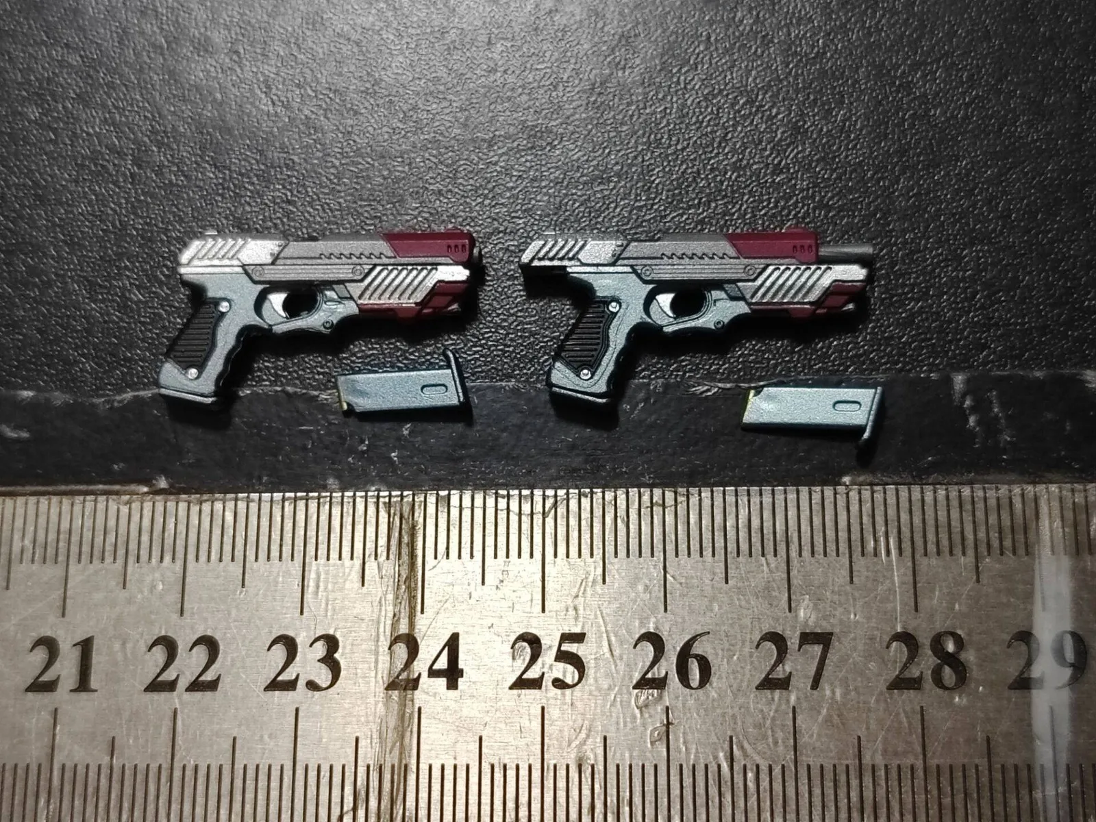 Accesorios a escala 1/12 para modelo de 6''mezco