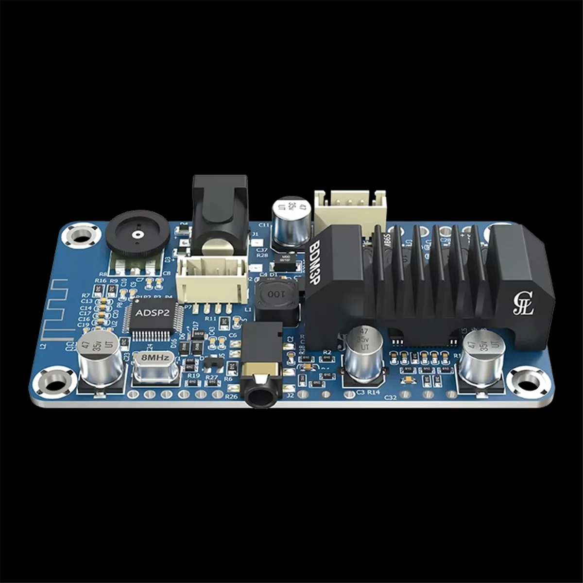 CCDD TPA3116 2x50W Bluetooth Amplifier Board Module 2.0 Stereo Class D Amp Board for DIY Audio System BDM3P