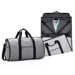 Men Fashion Travel Bags Handheld Bags High Capacity Women Leisure Versatile Sport Business Travel Bags Folding Suit Storage Baga