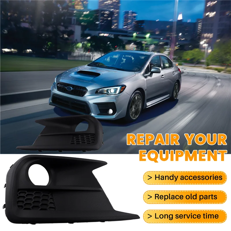 

A20K-A Pair Car LH RH Fog Lamp Bezel Garnish Covers For Subaru WRX Or STI 2018-2021 57731VA400 57731VA410