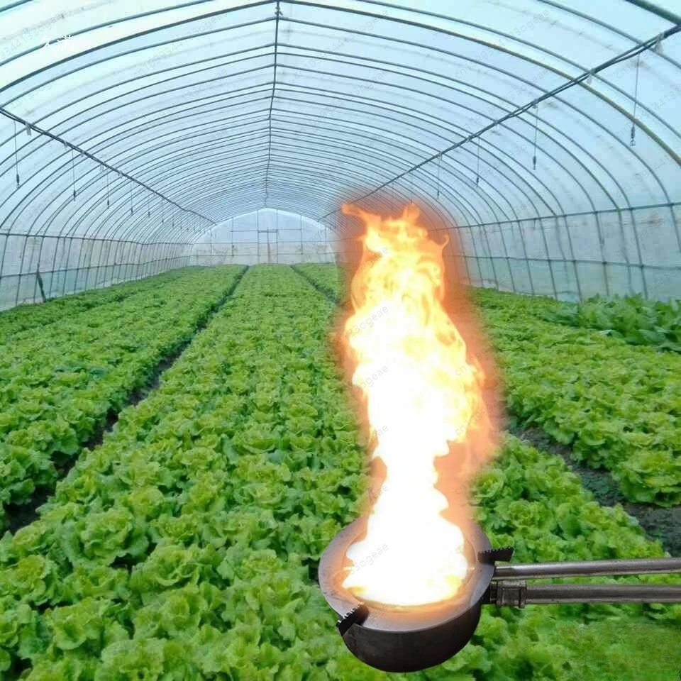 Waste oil burner heating Diesel oil burner heating in winter Burned waste oil stove Farm heating furnace