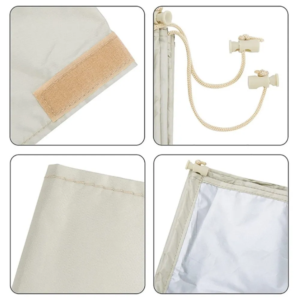 Oxford Cloth Solar Pool Cover for Outdoor Pools to Capture Sunlight and Maintain Temperature While Reducing Refills