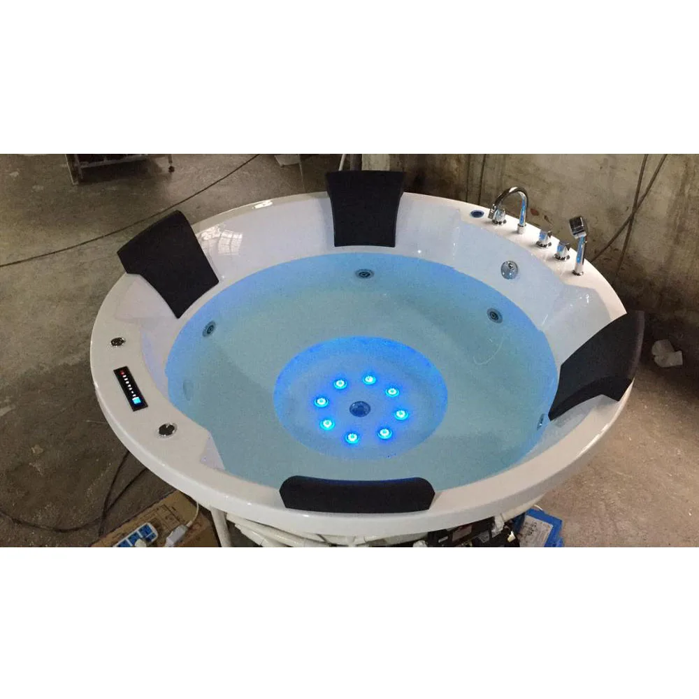 

New design whirlpool bathtub outdoor spa for 4 person