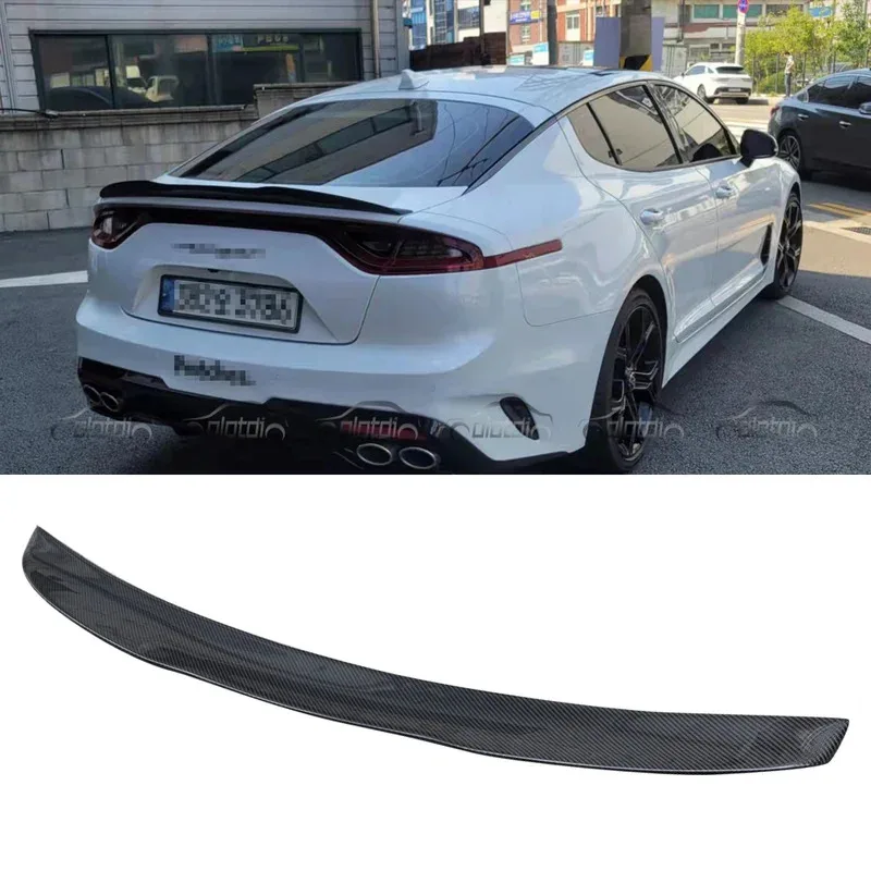 

Карбоновый багажник в стиле P, задний багажник, спойлер Ducktail, хвостовое крыло для KIA Stinger GT Ducktail 2017-2021