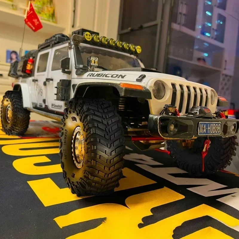 4 Uds 120MM 1,9 "Je ep neumáticos de goma para roca neumáticos de rueda para coche trepador de control remoto Axial TRX4 SCX10III