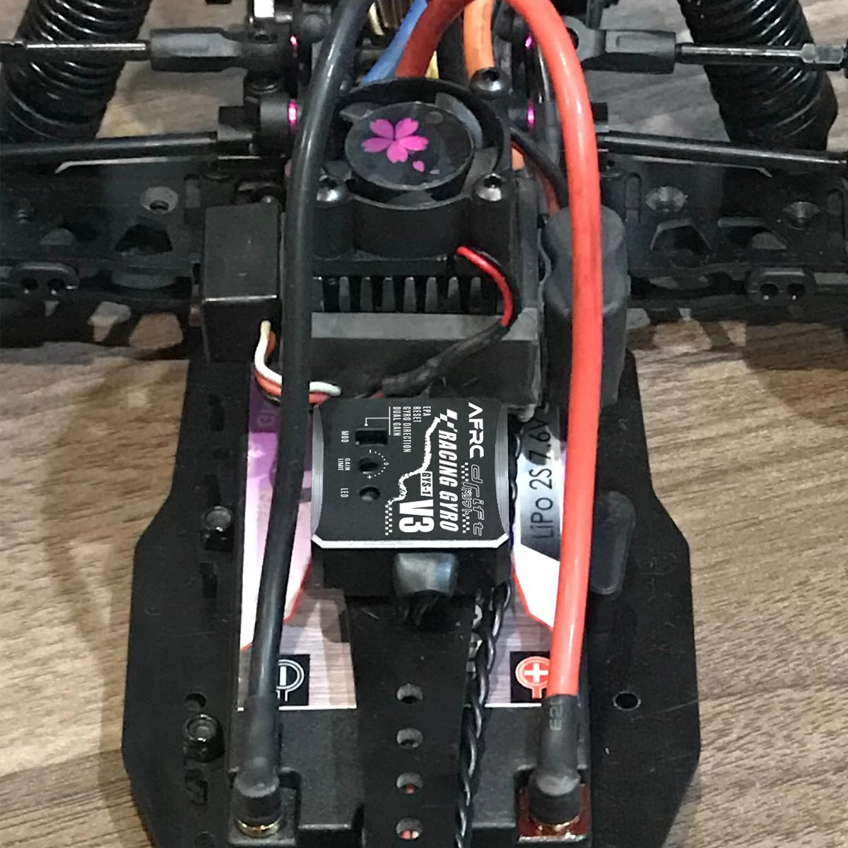 سباق الجيروسكوب الانجراف RC سيارة استقرار CNC حافظة معدنية جيروسكوب ل الانجراف RC سيارات قوارب نموذج لتقوم بها بنفسك الجمعية ترقية AFRC-GYS-1 V3