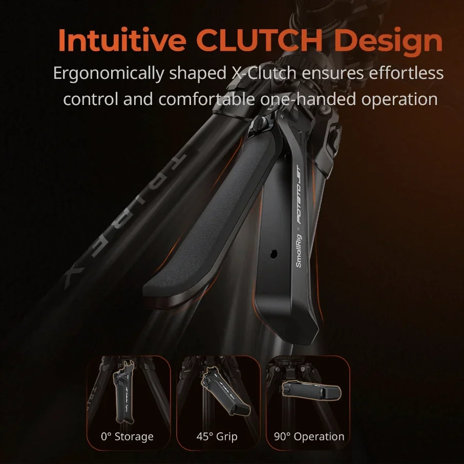 

New Small Rig X Potato Jet TRIBEX Hydraulic Carbon Fiber Tripod Kit