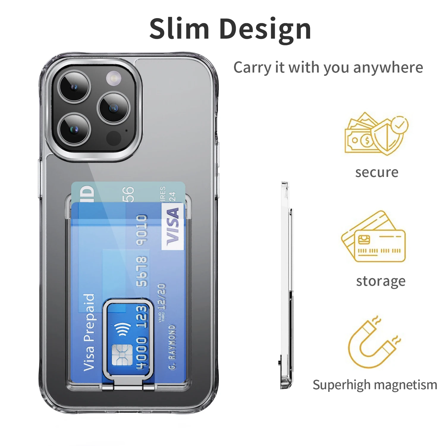 Handyhülle mit Kartenfach, Kar – Phone Cases With Wallet On Back Bewertung und Preis