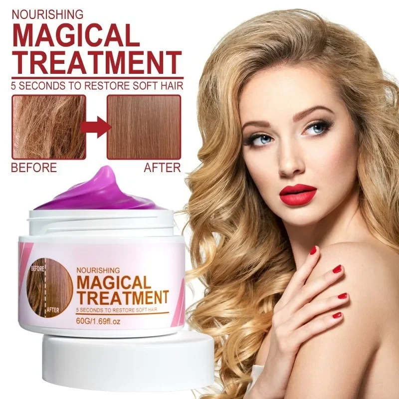 Pro Keratin Collagen Hair Mask Deeply Moisturize Hair Repair Dry Frizzy Damaged Magical Soften Straighten Smooth Shiny Hair Care