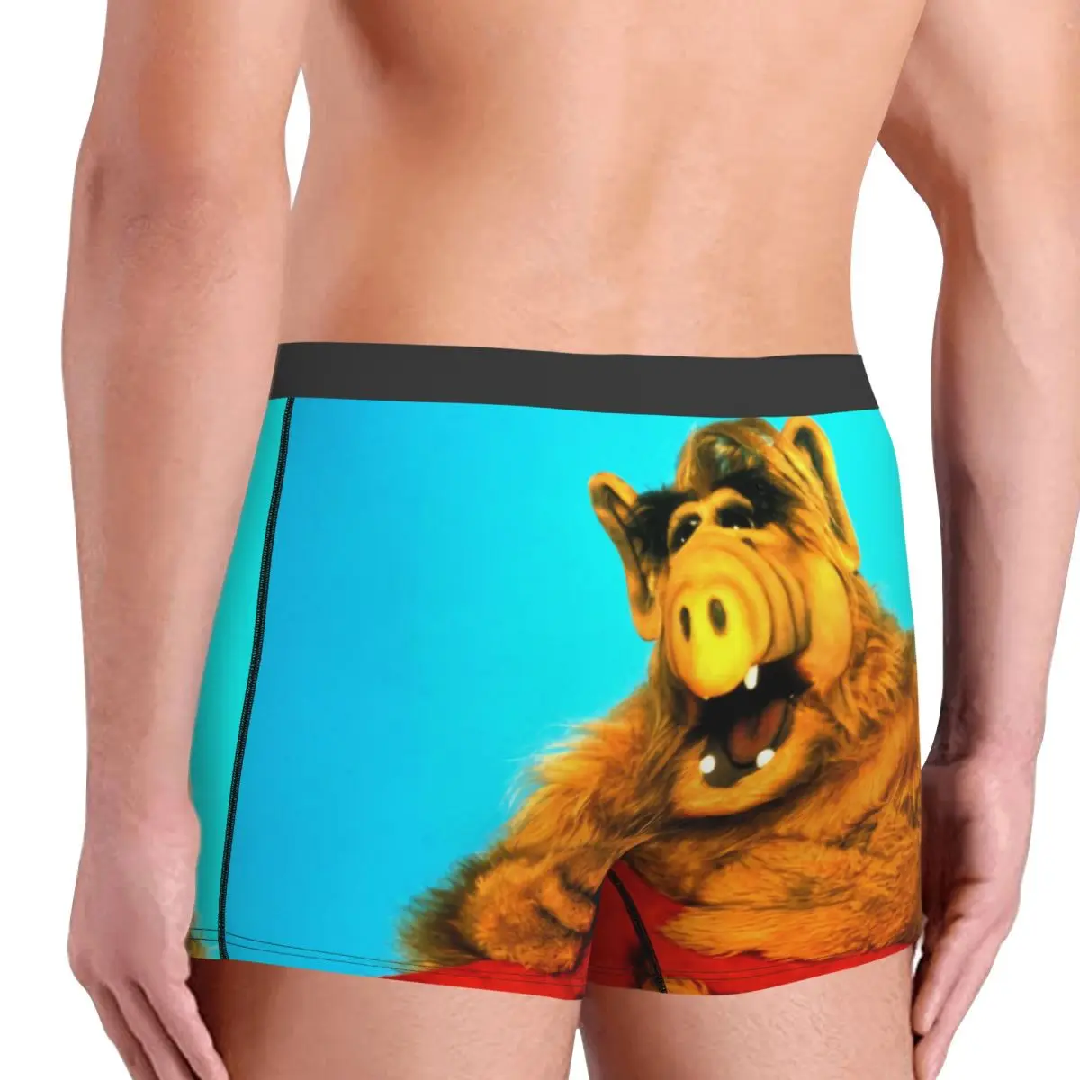 مخصص مضحك ألف الملابس الداخلية الرجال تنفس الغريبة شكل الحياة الخيال العلمي تلفزيوني سراويل داخلية للرجال السراويل سراويل لينة السروال للرجال