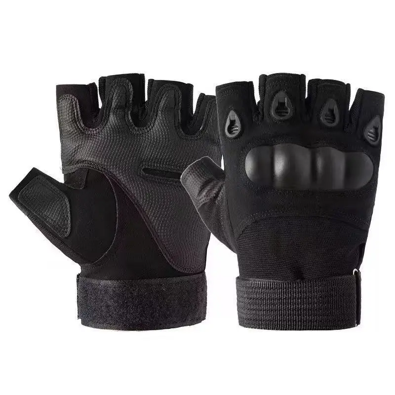 

Weightlifting gloves Fitness non-slip cycling gloves Wear resistant outdoor tactical sports climbing half-finger gloves