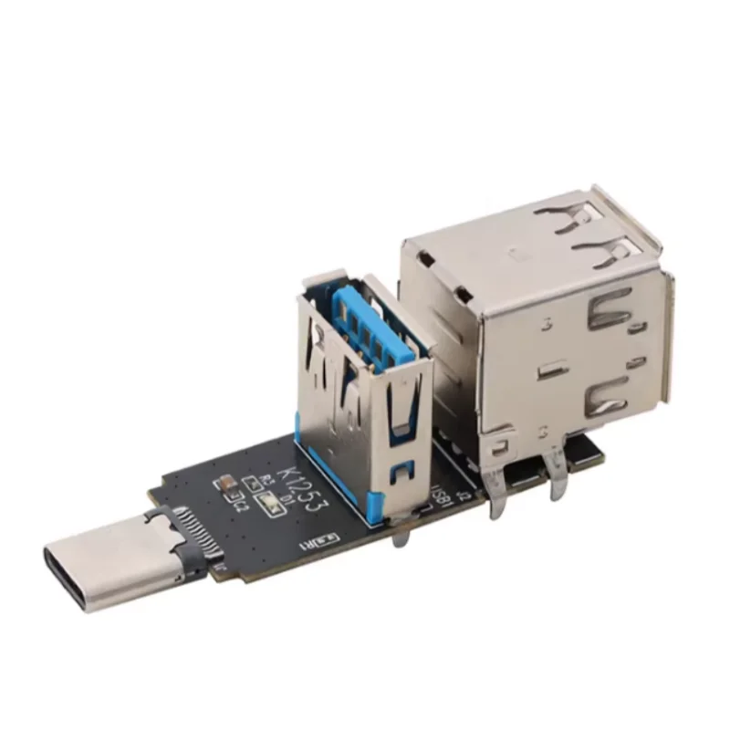 5pcs Type-C to 3-port USB expansion board module (1 USB3.0 port, 2 USB2.0 ports) TYPE-C