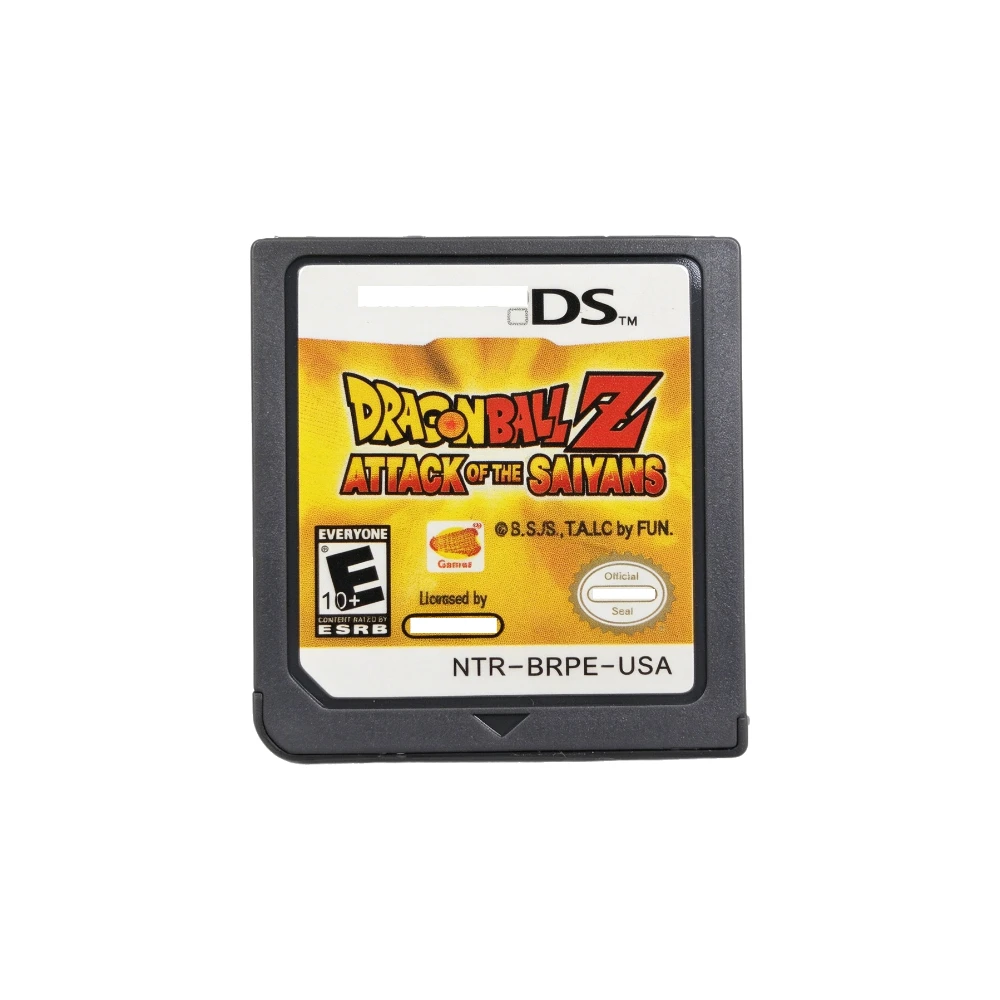 Dragon Ball Z Attack of the Saiyans Origins NDS Game Card English Version DS 3DS LL XL Console Retro Video Game Cartridge
