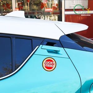 Creative Lucky Strike Car Vinyl -Aufkleber, Autofahrermotorrad, Kofferraum, Laptop, Aufkleberfenster, hochwertige Autodekoration 10 Hauptverkauf PCX -Aufkleber - №8