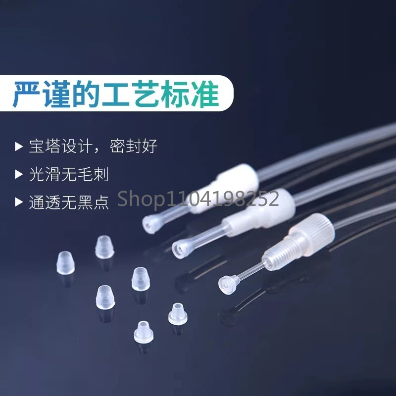 Inverted cone 1/4-28 M6 ferrule connector, solenoid valve connector Teflon pipe thread connector 611 619