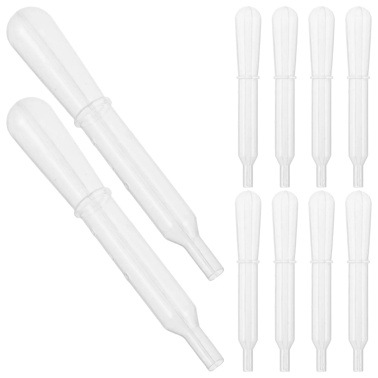 30Pcs Tattoo Ink Dropper Precision Plastic Pipette Transfer Airbrush Extraction Small Graduated Dropper Bottles Liquid