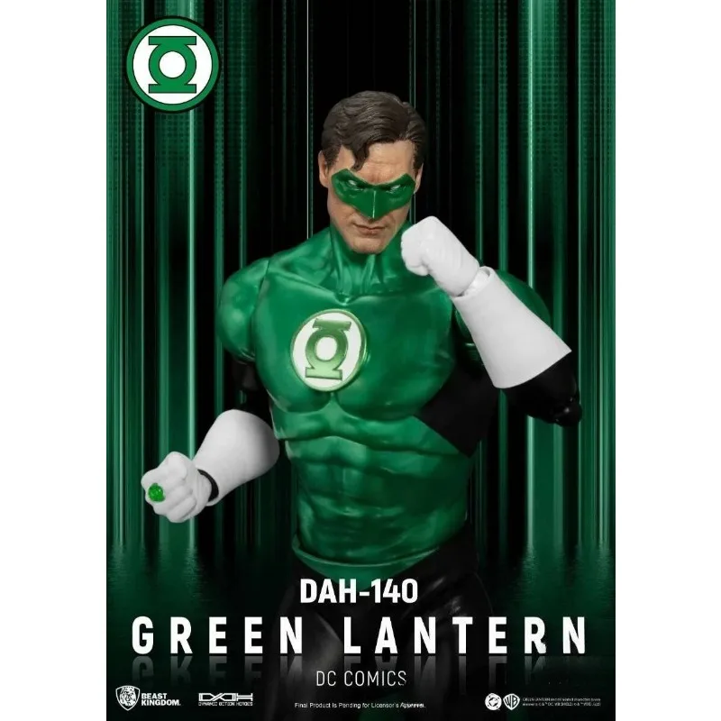 BEASTKINGDOM DC Comics DAH-140 Green Lantern Action Figure Cute and Interesting Toy Surprise Collection Gift in Stock