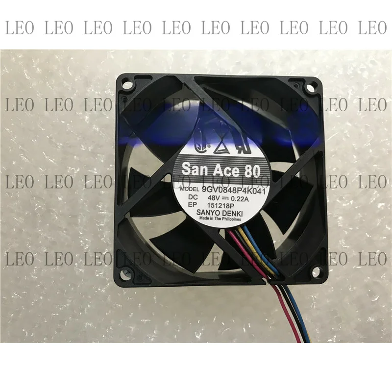 MY 1pcs  For San Ace 80 9GV0848P4K041 48V 0.22A 8025 4-wire Inverter Cooling fan