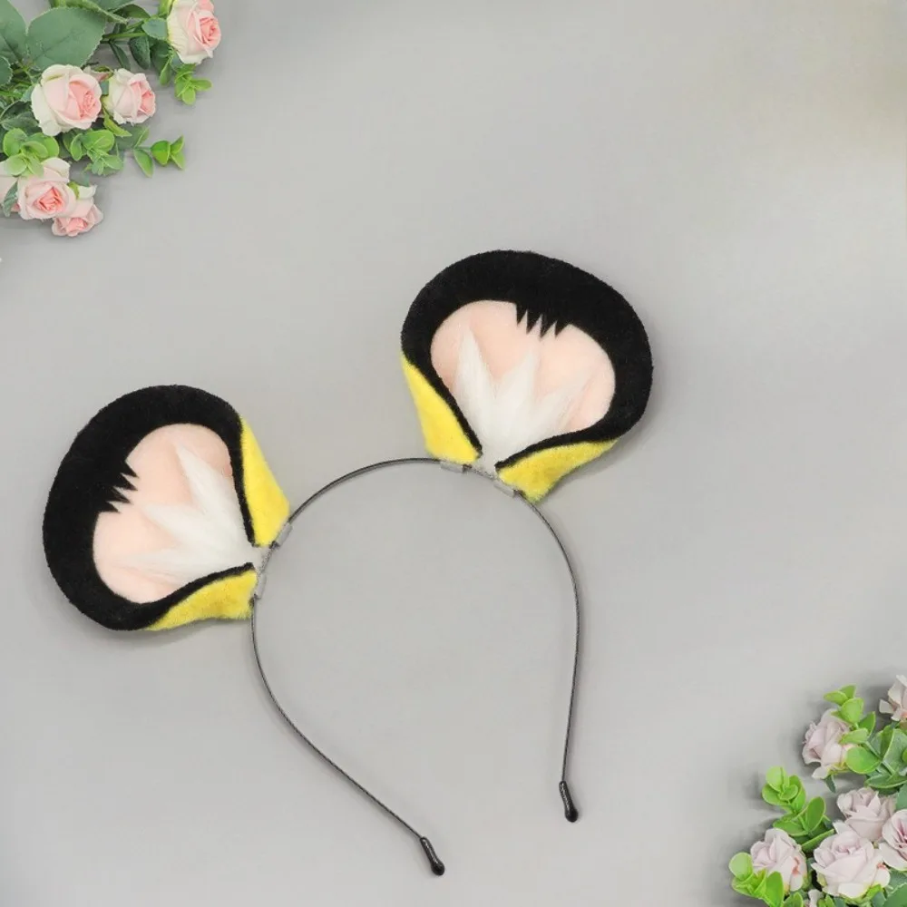 Juego de diadema con orejas de tigre y cola de bestia, accesorio Cos, para convenciones de anime, eventos de cosplay, reuniones temáticas de tigre y espectáculos de disfraces