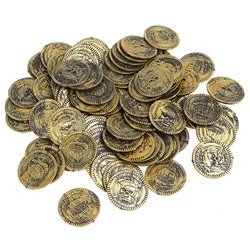 10pcs Pirate Treasure Coins Party Props Christmas Gift Game Currency Halloween